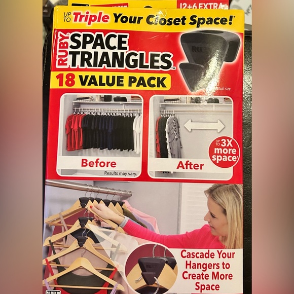 Closet Space Organizer (Set of 2) - Picture 1 of 2